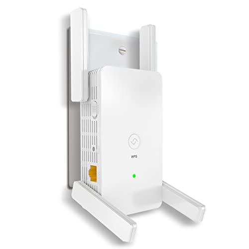 WiFi Extender WiFi Booster Repeater - 2022 release Covers up to 8500 sq.ft.50 Devices 1200Mbps Dual Band Internet Booster 5G 2.4G WiFi Extenders Signal Booster for Home, Internet Extender WiFi Booster