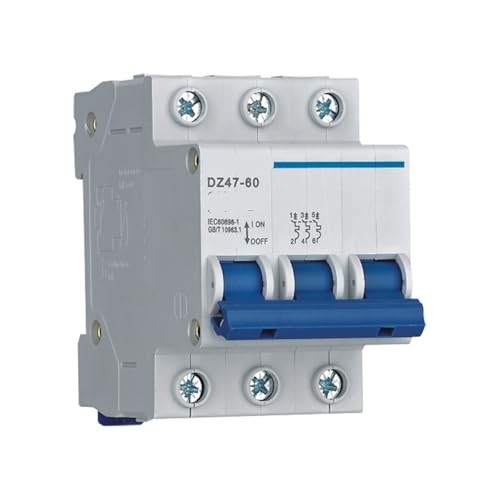 Disjoncteur DZ47 résout les surcharges de réseau miniature 3P D2