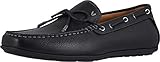 Vionic Men's Mercer Luca Slip On Leather Loafer with Concealed Orthotic Arch Support Black 10.5 Medium US