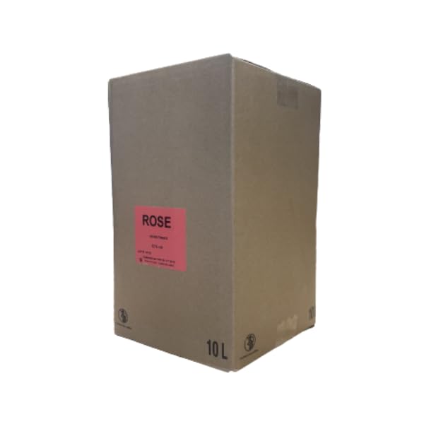 BIB Cépage Méditéranéen - Rosé fruité/épicé récoltant - 10 litres avec robinet.