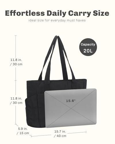 Bolso tote acolchado ligero para mujer Hynes Eagle miniatura 3