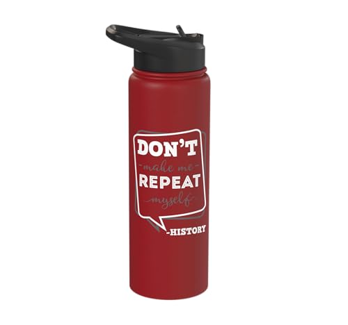 Don't Make Me Repeat Myself History Historian Teacher Gift Stainless