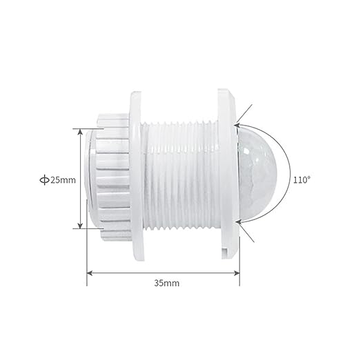 Luz nocturna LED con sensor de movimiento PIR para habitación miniatura 7