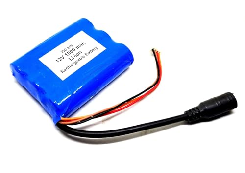 Image of Robodo 1Pcs 11.1V - 12V 1800mAh 55x65x18mm Lithium ion Li-ion 3.7V x 3 Cell Rechargeable battery Pack For DIY