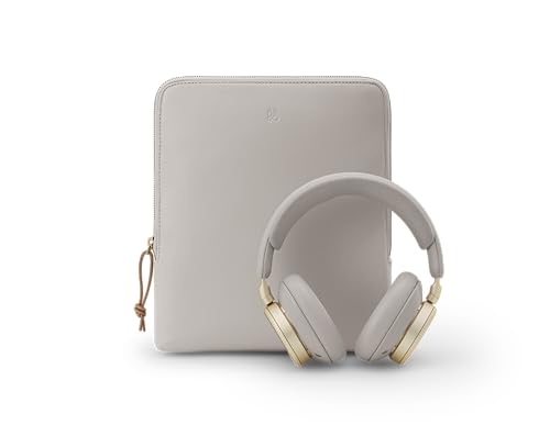 Image of Bang & Olufsen Beoplay H100 Premium Wireless Active Noise Cancelling Over-Ear Headphones with Protective Carrying Case,Hourglass Sand