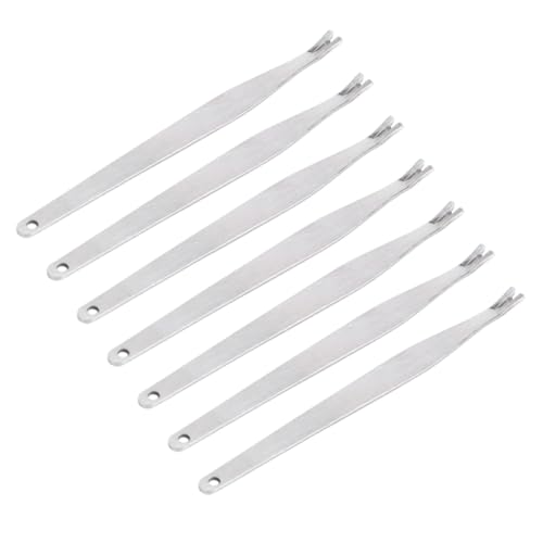 Ipetboom Nail Dead Skin Forks Cuticle Pusher Cuticle Remover Tool Manicure Pusher Nail Tools Set Professional Use