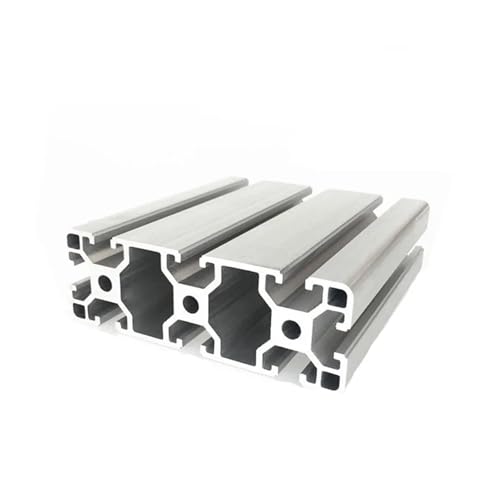 Marco extruido plateado 40120 con ranura en T y alta rigidez estructural