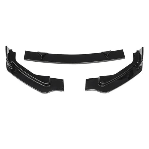 Lèvre de pare-chocs avant noir brillant pour Infiniti Q50 2014-2017 modèle standard