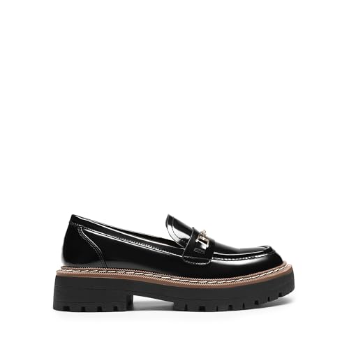Image of DREAM PAIRS Platform Chunky Loafers for Women | Slip On Business Office Casual Dressy Loafer Shoes