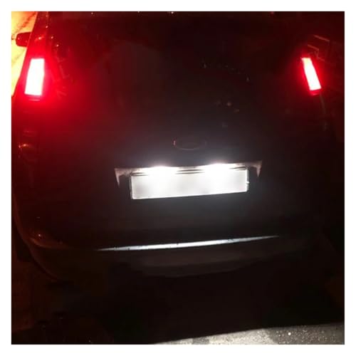 Luces matrícula LED para Ford Focus 2 ST 225 y C-Max 2003-2008 4