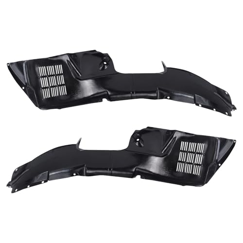 Image of TRQ Front Inner Fender Liner Set Compatible with 2010-2011 Kia Soul KI1248115 KI1249115
