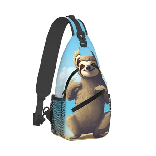 Bolsa Sling para Hombre y Mujer, Mochila Pecho Crossbody miniatura 7