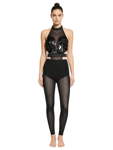 Justaucorps patinage artistique femme et combinaison gymnastique scintillante