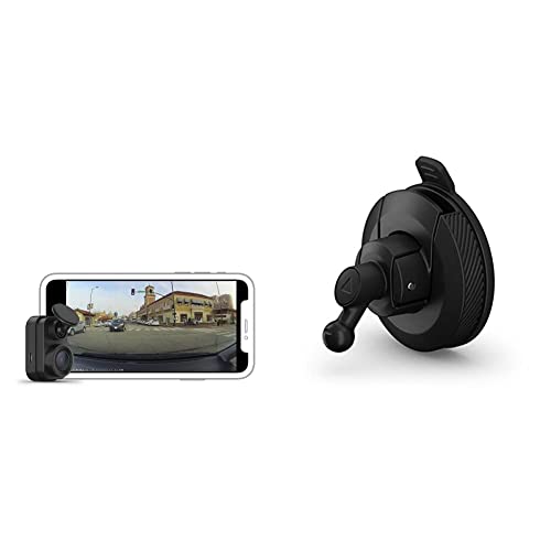 Garmin Dash Cam Mini 2, Tiny Size & Mini Suction Cup Mount for Speak, Plus, Dash Cam 45, 55 and 65W, 010-12530-05