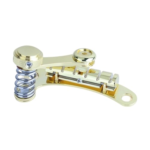 Système de trémolo à double verrouillage pour guitare électrique dorée