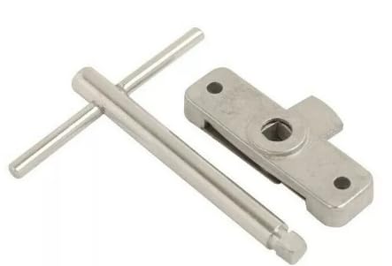 Vision4ever Lock Rim Lock & Key for Loft, Catch Latch, Catering Van, Trailer & Security Applications