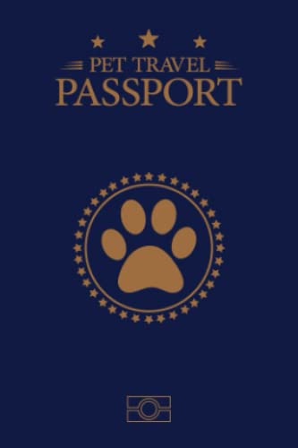 Pet Passport & Medical Record, for Pet Health and Travel Size 4