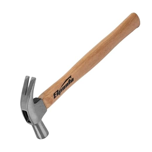 Sparta Martelo Unha Cabeca 25 Mm Cabo Em Madeira