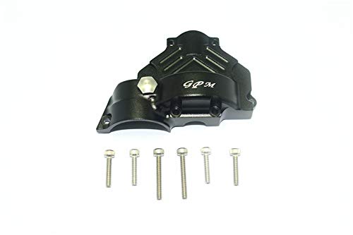 Axial Yeti Jr. Score/Yeti Jr. Maverick Upgrade Parts Aluminum Center Main Gear Cover - 1Pc Set Black