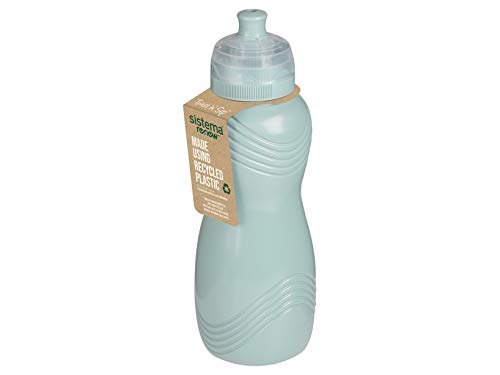 Bouteille Sistema CASA Plus plastique recyclé 0,6 l idéale pour le bureau et vos pique-niques