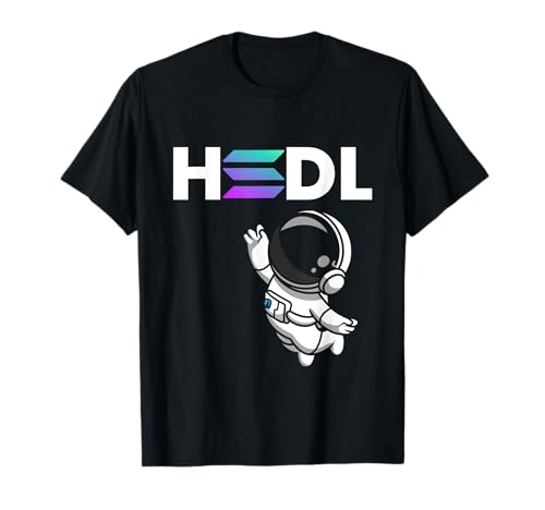 Sostener, Hodl SOL Solana Luna criptomoneda Camiseta