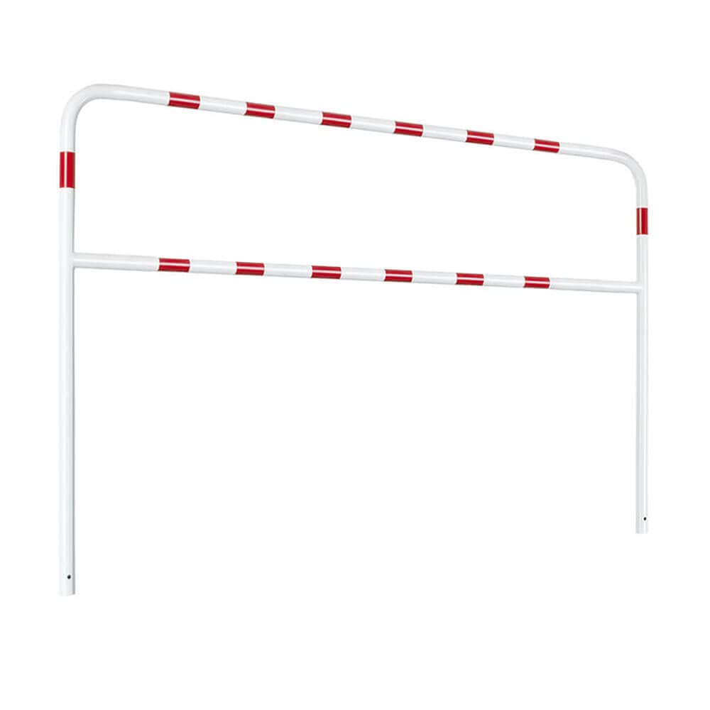 ROBUSTO Rammschutzbügel ECO, Knieholm, r/w, einbetonieren, Stahl, 200 x 140 cm, Art.-Nr. 607140 | Rammschutzbügel | Anfahrschutz | Rammschutz