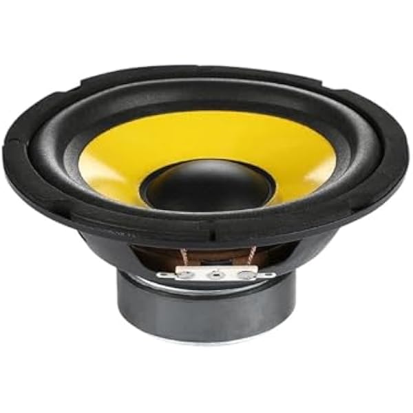 1 szt. 8-calowy subwoofer głośniki 4 omy 40-80W Audio 100 Głośnik magnetyczny Woofer 210 MM DIY Głośnik (Żółty