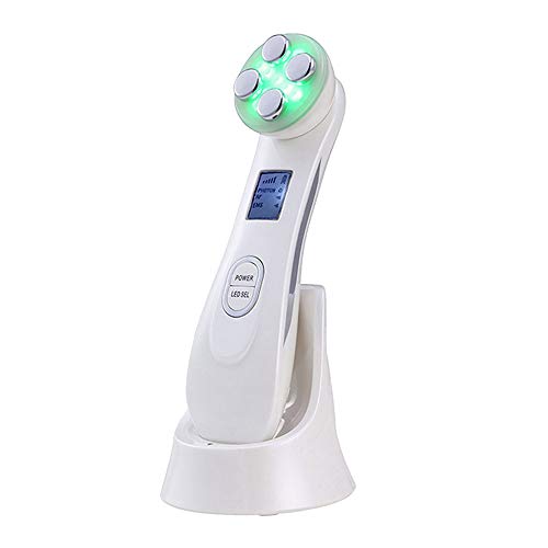 Preisvergleich Produktbild Premewish Ultraschallgerät Schönheitsgerät Gesicht Massagegeräte Face Massager Akne Lichttherapie Kosmetisches Faltenentferner Gerät Hautstraffung Anziehen Maschine Multifunktionales