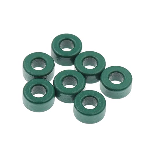 10Pcs Green Magnetic Ring Ferrite Magnetic Ring 8 * 4 * 4 Core Filter Inductance Transformer Magnetic Ring