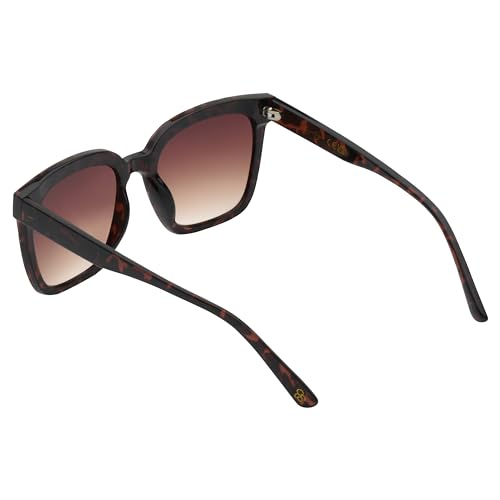 essica Simpson Women's J6214 Oversized Cat Eye Square Sunglasses4