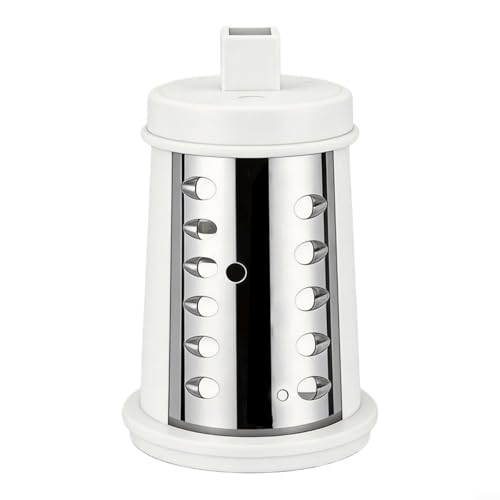 Opatiny Cono de trituración de ensalada regular para modelos de repuesto 02910 02980, rallador de verduras de plástico blanco