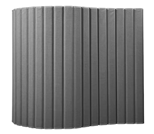 Versare VersiPanel Acoustical Partition Wall - Sound Panel Classroom Office Room Divider, Flexible Arrangement, Easy Roll-up Storage (Gray, 8'Wide x 6'6'Tall)