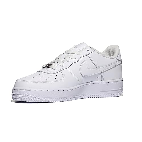 Nike Air Force 1 Le (GS) Zapatos de Ocio para niños White/White 38.5