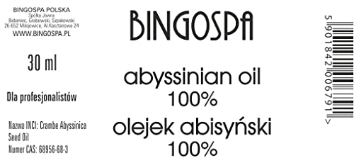 BINGOSPA olio abissino nutriente antietà per il