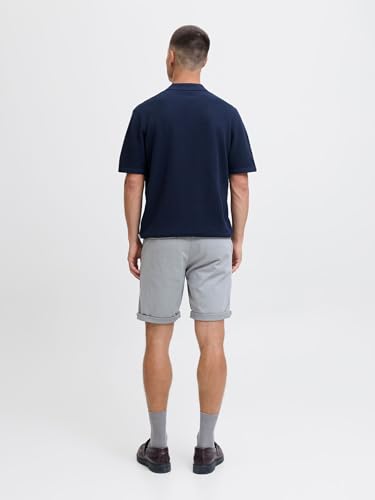 JACK & JONES Herren Chino Shorts Regular Fit 12165604,Ultimate Grey,M – Ansicht 5