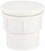 Waterway Plastics 806105114501 White 1-1/2" Spa Air Button Flush