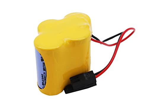 RWMM 2900mAh Replacement Battery Compatible with Allen Bradley 1747-L531 SLC 5 03 (with 8Kb u, 1747-L532 SLC 5 03 Controller, 1747-L541 SLC 5 04 Controller, 1747-L542 SLC 5 04 Controller