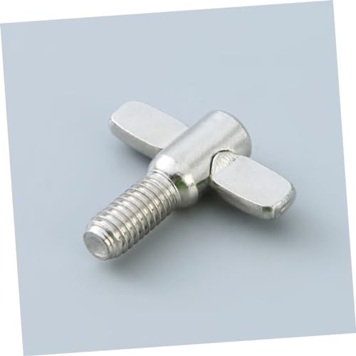 10 piezas de Tornillos superiores de platillos para batería, accesorios de instalación fáciles, construcción resistente para rendimiento fiable miniatura 2