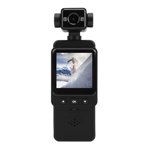 Caméra vlogging 1080P Wakects pour filmer vos voyages avec objectif grand angle