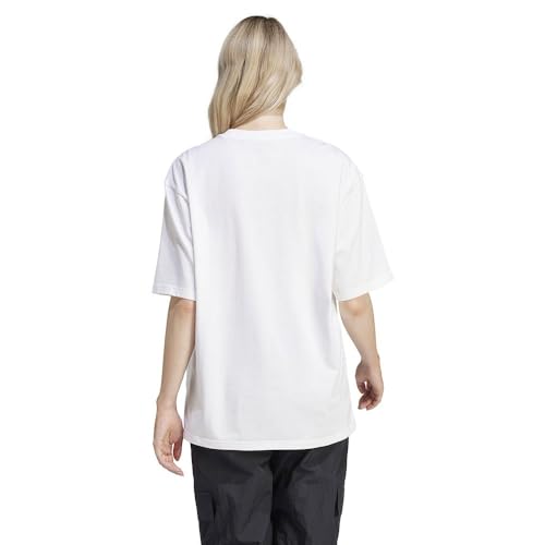 Adidas Damen Flower Pack Badge of Sport Tee, Non-Dyed, L – Ansicht 2