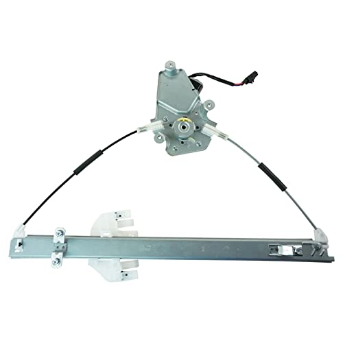 Image of TRQ Front Right Power Window Regulator & Motor Assembly Passenger Side Compatible with 2006-2007 Jeep Liberty