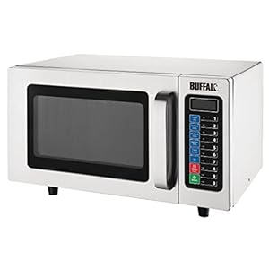 Buffalo 1000W Solo-Mikrowelle Edelstahl FB862
