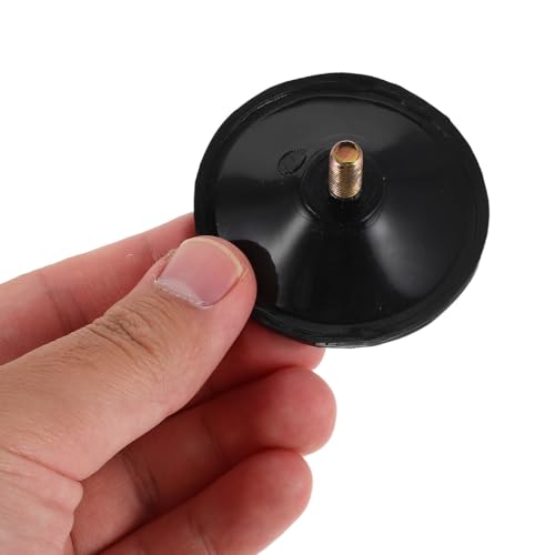 Ganchos de ventosa M6 negros OSALADI de PVC para ventanas y azulejos 5