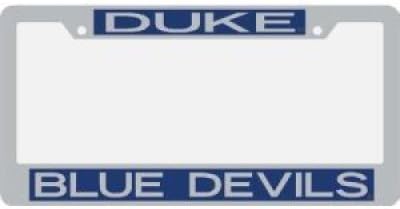 Wincraft Duke University S02852 LIC PLT Frame S/L Metallic