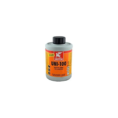 PVC GRIFFON UNI-100 PVC Kleber 500 ml mit Bürste, Profi-Qualität Cover