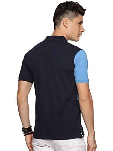 Image of ADRO Men's 100% Cotton Regular Fit Polo T-Shirt