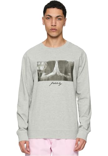 Mister Tee Mt2664-pray Crewneck maillot de survêtement homme molleton