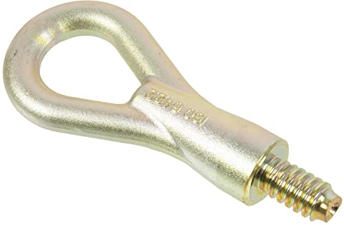 Boulon de crochet de remorquage TarosTrade anneau de dépannage auto pas de vis acier