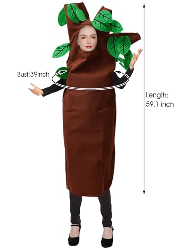 Disfraz unisex de frutas con sombrero para Halloween miniatura 3