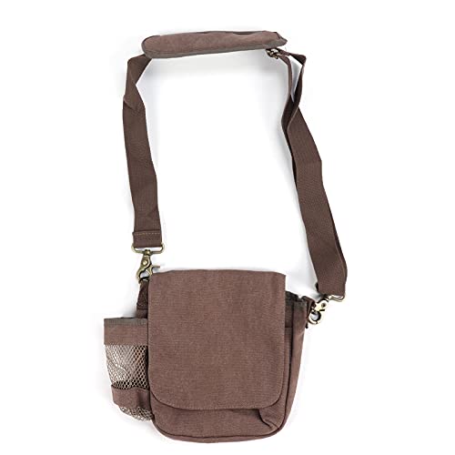 Bolsa de golf de disco de gran capacidad con bolsillo exterior y correa de lona ligera 5